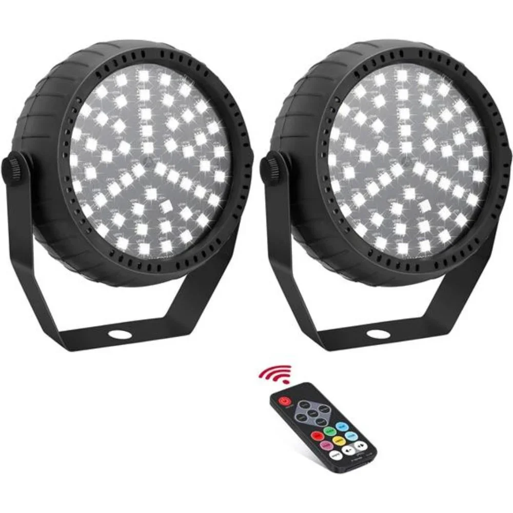 Strobe Lights Halloween,   LED Mini Strobe Light, Sound Activated - 2 Packs